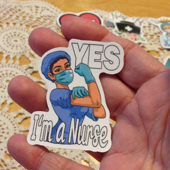 Nursing  stickers, locker stickers, crafts or scrapbooking - Picture 6 of 6